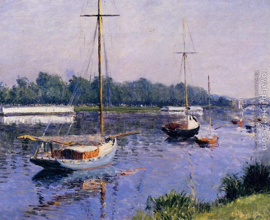 Gustave Caillebotte : The Basin at Argenteuil